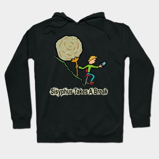 Sisyphus Takes a Break Hoodie